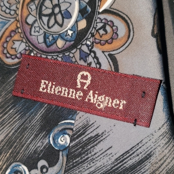 Grey & blue tie NEW - Picture 5 of 6